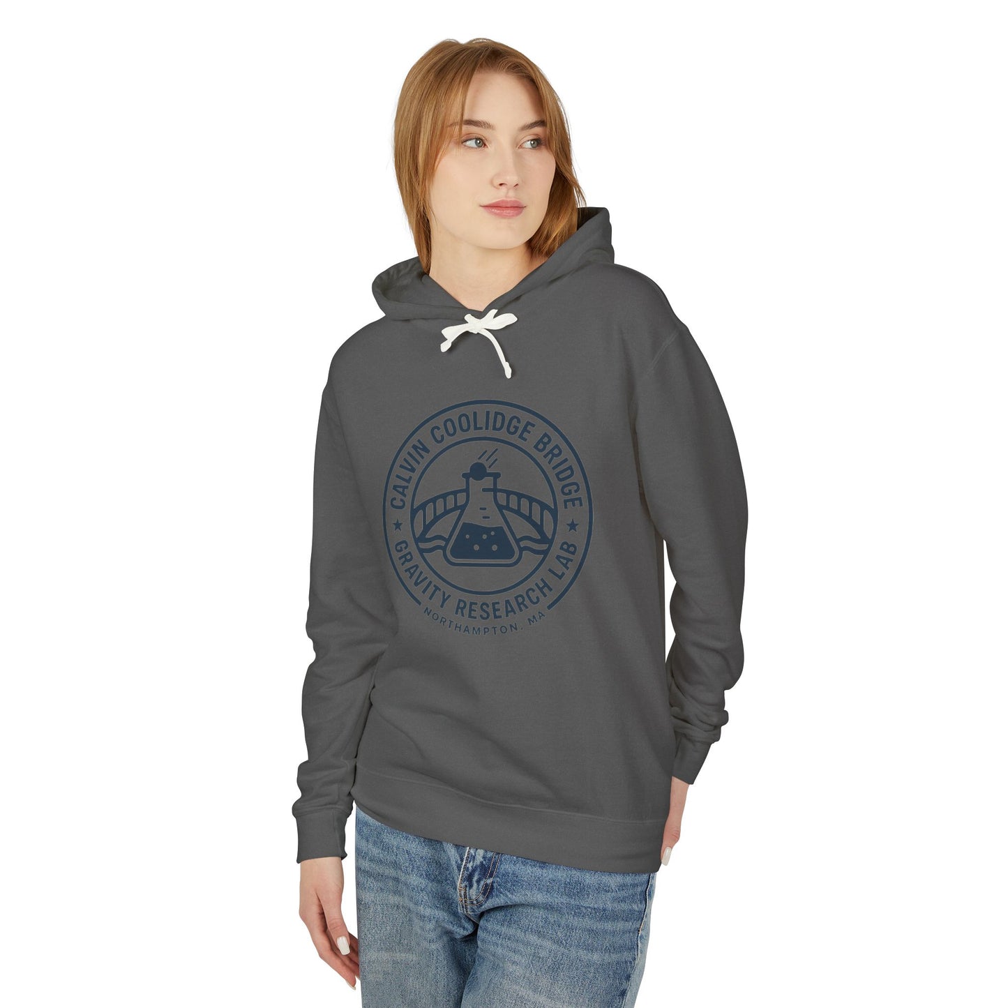 Gravity Research Lab Unisex Lightweight Hooded Sweatshirt, Science Gift, Casual Wear, College Sweatshirt, Unisex Hoodie