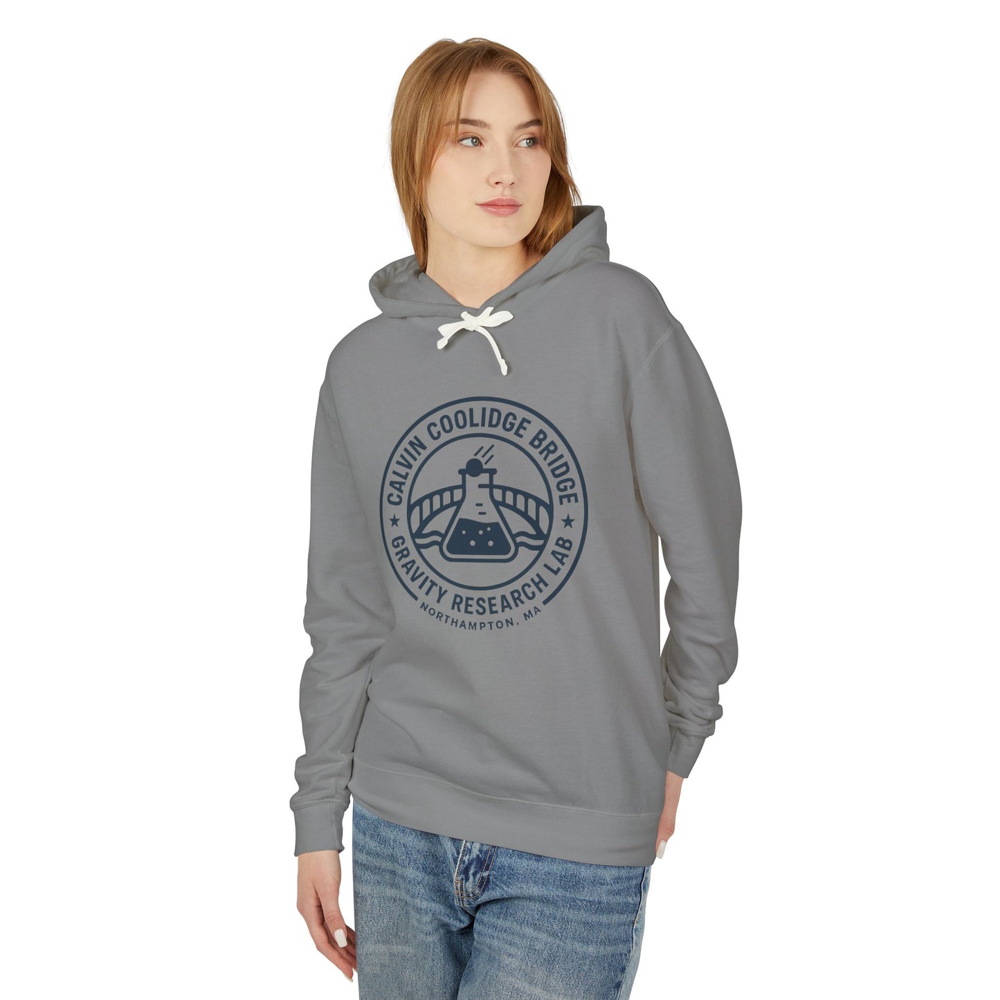Gravity Research Lab Unisex Lightweight Hooded Sweatshirt, Science Gift, Casual Wear, College Sweatshirt, Unisex Hoodie