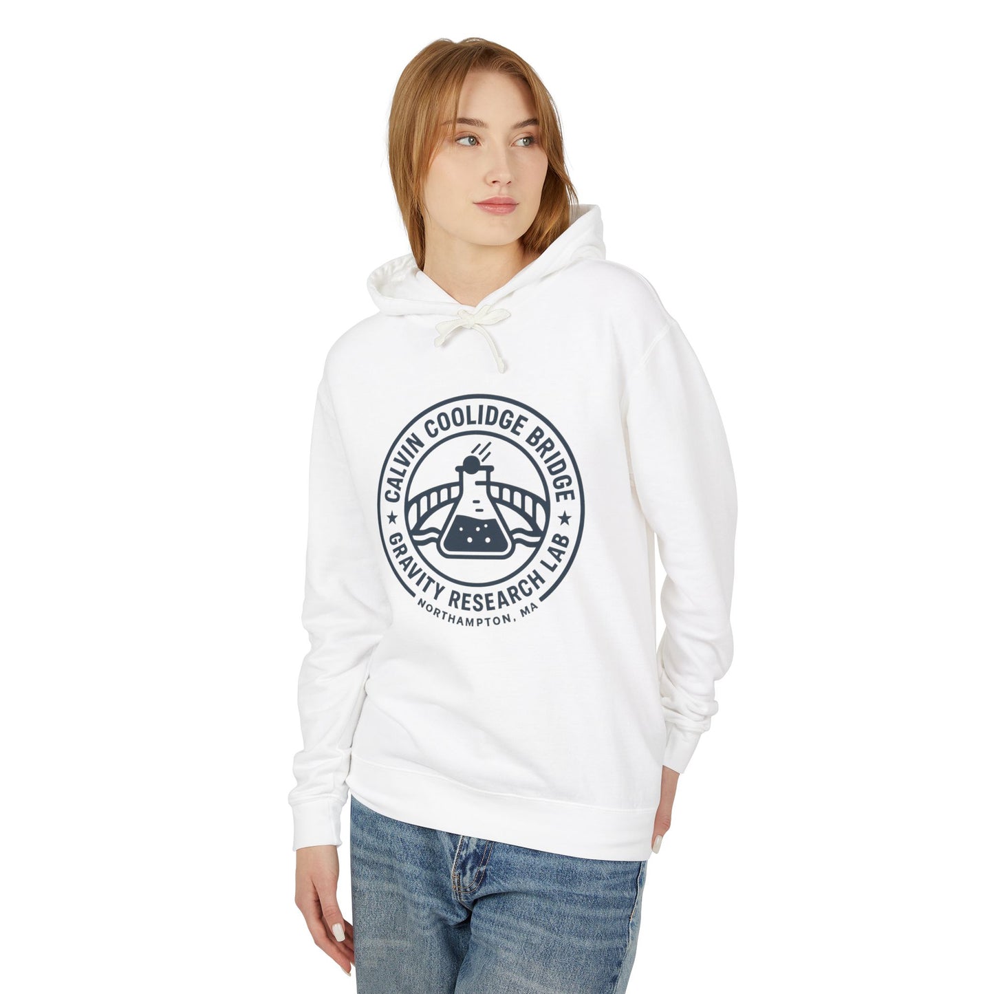 Gravity Research Lab Unisex Lightweight Hooded Sweatshirt, Science Gift, Casual Wear, College Sweatshirt, Unisex Hoodie