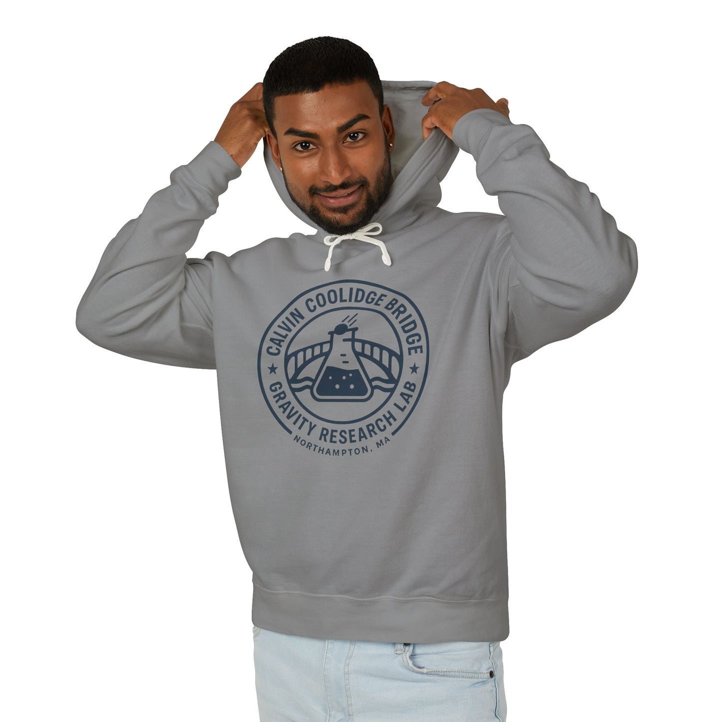 Gravity Research Lab Unisex Lightweight Hooded Sweatshirt, Science Gift, Casual Wear, College Sweatshirt, Unisex Hoodie