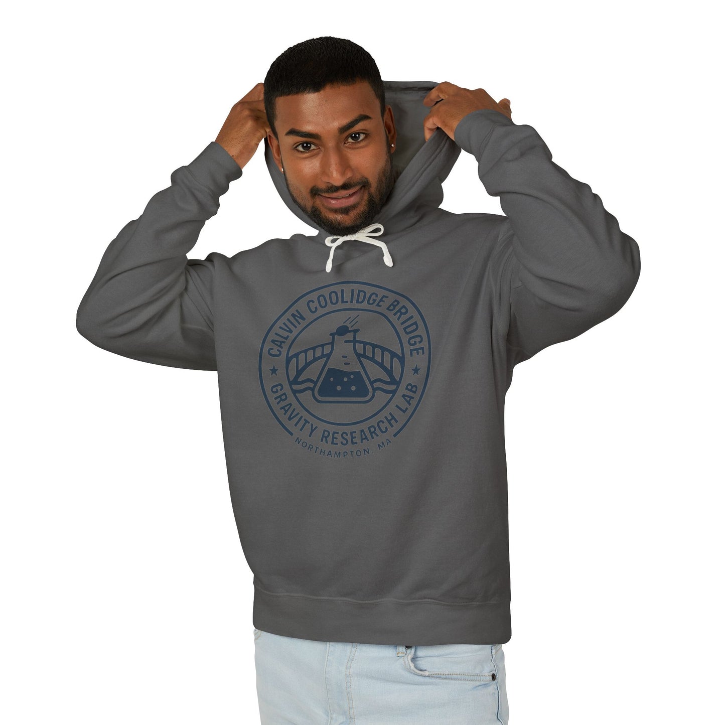 Gravity Research Lab Unisex Lightweight Hooded Sweatshirt, Science Gift, Casual Wear, College Sweatshirt, Unisex Hoodie